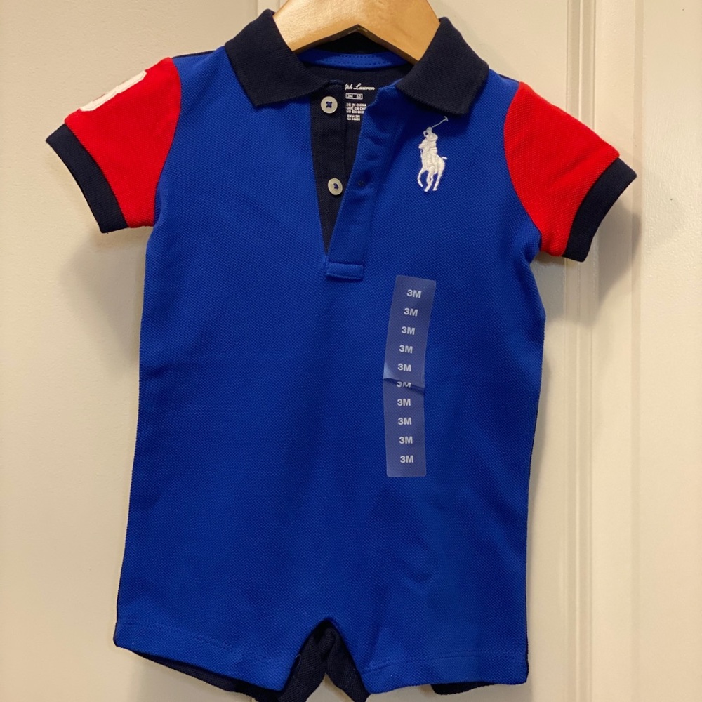 Baby Boy - Cotton Polo Shortall